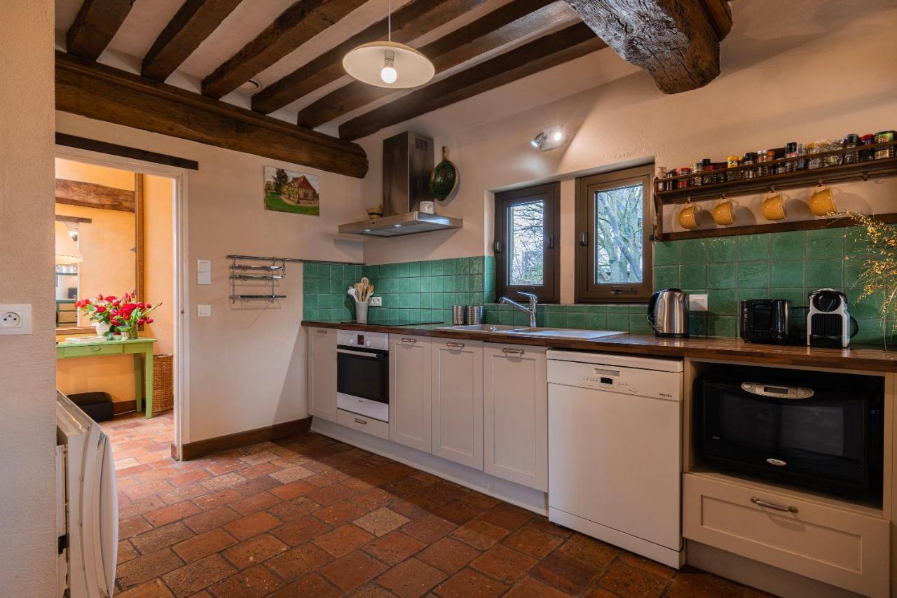 Maison "Jardin Gaillard" Bieville-en-Auge ภายนอก รูปภาพ