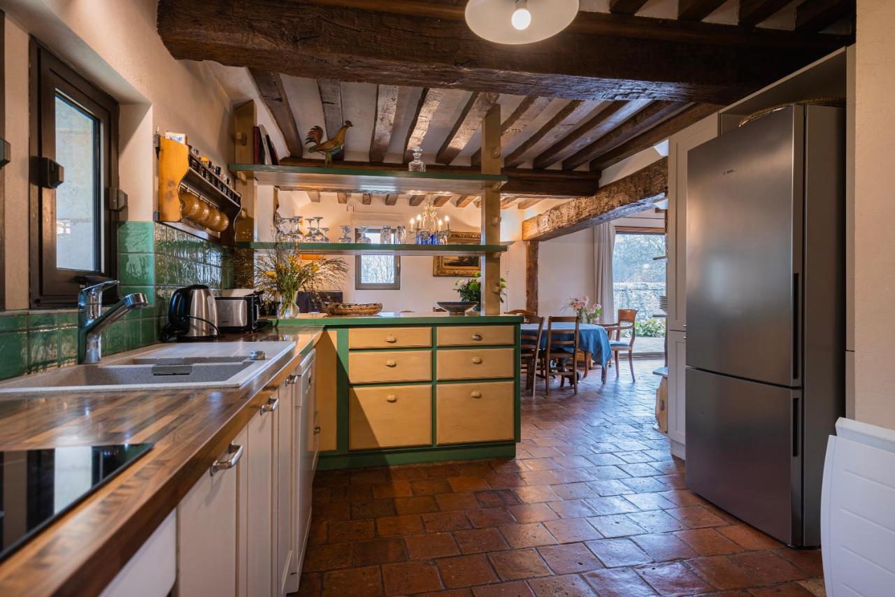 Maison "Jardin Gaillard" Bieville-en-Auge ภายนอก รูปภาพ