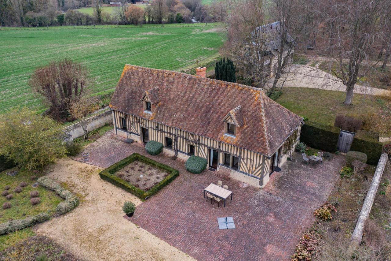 Maison "Jardin Gaillard" Bieville-en-Auge ภายนอก รูปภาพ