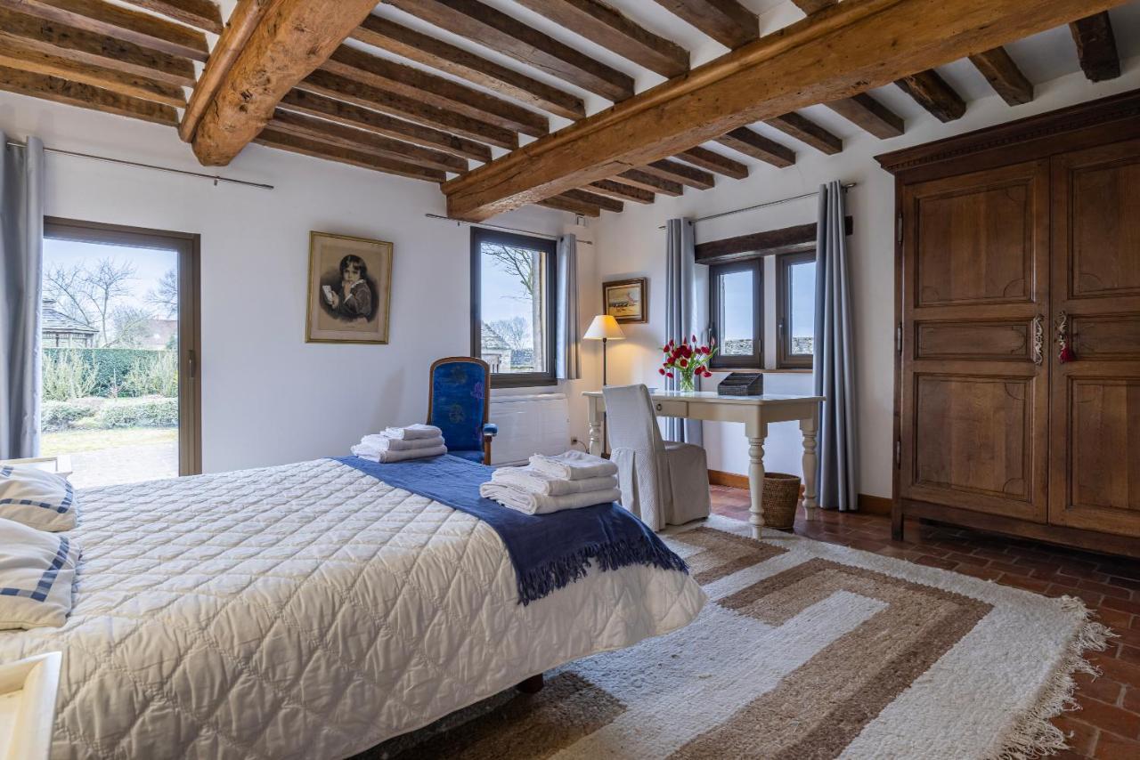 Maison "Jardin Gaillard" Bieville-en-Auge ภายนอก รูปภาพ