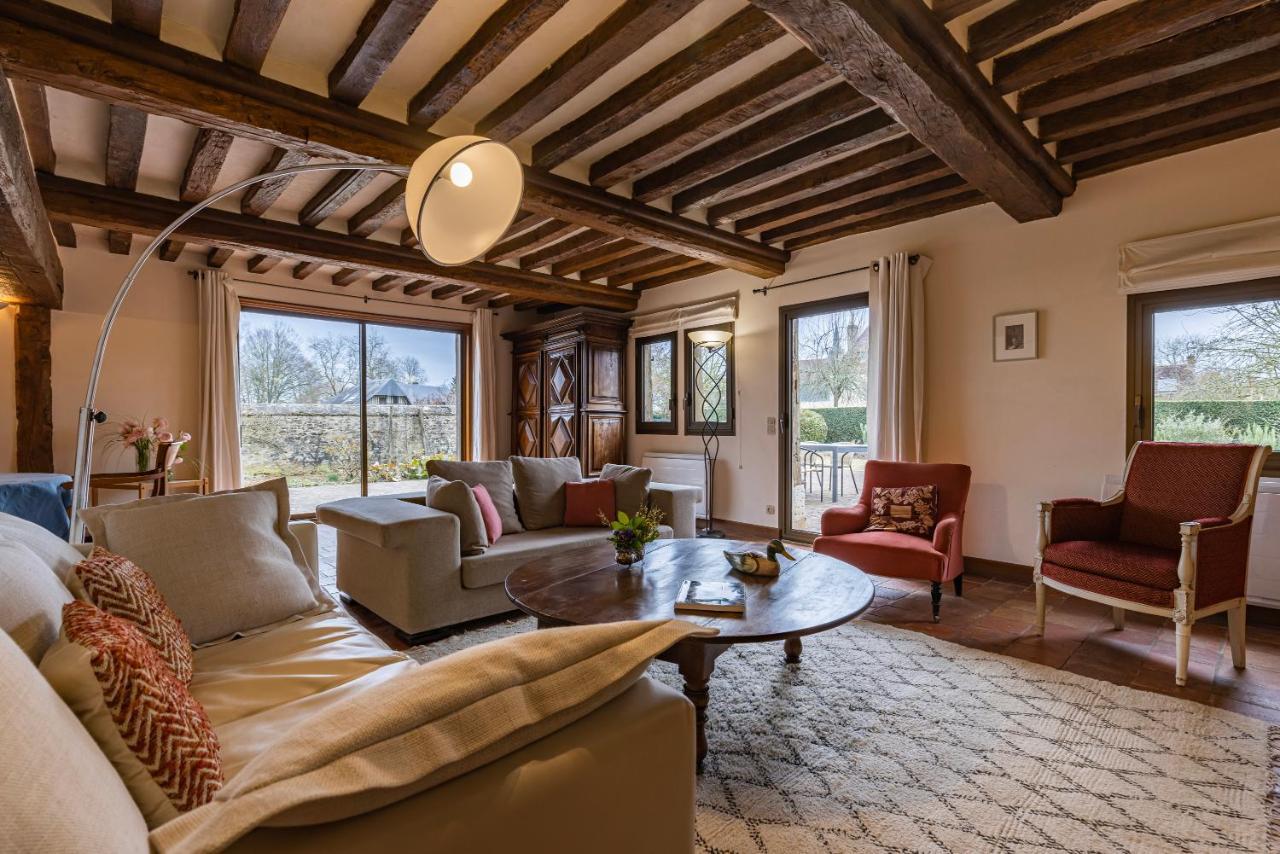 Maison "Jardin Gaillard" Bieville-en-Auge ภายนอก รูปภาพ