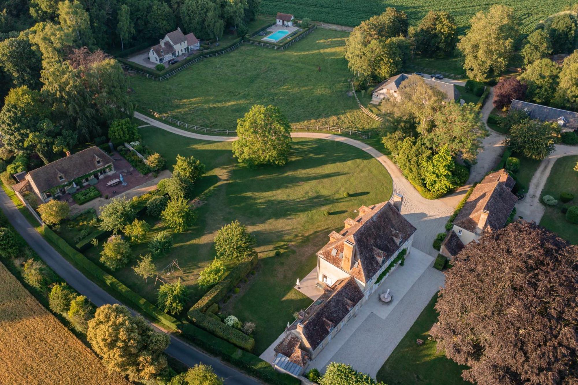 Maison "Jardin Gaillard" Bieville-en-Auge ภายนอก รูปภาพ